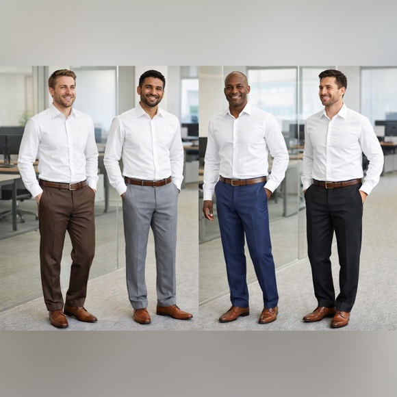 Perry Ellis Other - Perry Ellis Portfolio Men's Slacks Bundle - Brown, Gray, Blue & Black